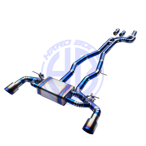 2019+ for Toyota Supra A90 Auto Sports <b>Exhaust</b> Titanium Alloy Catback Muffler <b>Valve</b> Pipes for Euro5 Euro6 2.0T 3.0T - Product Image 2