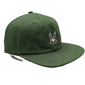 Custom Oem Blank Snapback Cap Blue Embroidery Custom Flat Brim Snapback <b>Hat</b> - Product Image 3