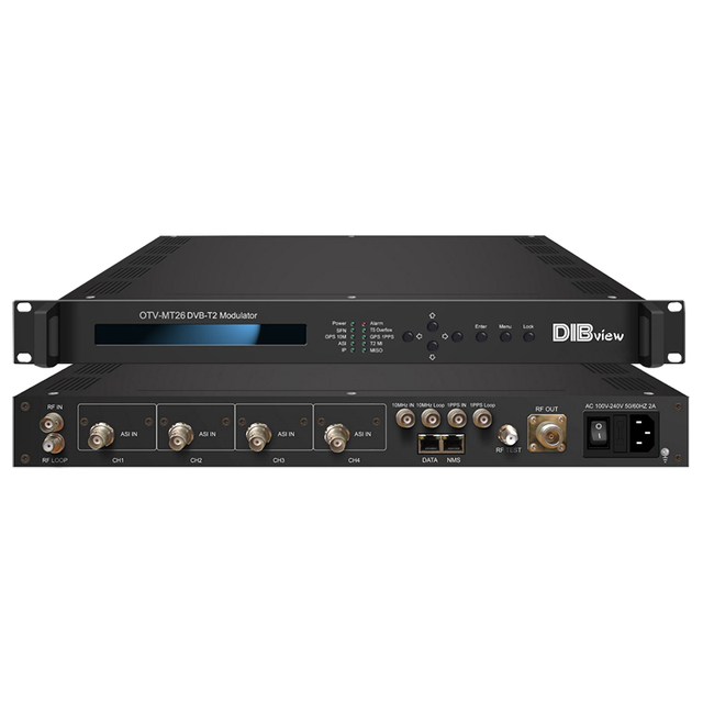 Modulator IP ASI DVB-T2 DVB-T Digital RF Modulator TV Broadcasting Equipment