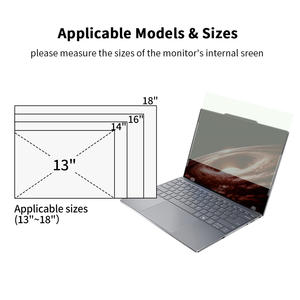 Protection d'écran OEM ODM personnalisée découpée sur mesure, anti-reflet, anti-lumière bleue, qualité AAA, certifiée TUV, dureté 2H pour ordinateurs de 8 à 18 <span class=keywords><strong>pouces</strong></span> - Product Image 3