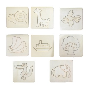 Cross-border DIY coloring and decorating wooden <b>frame</b> baby <b>painting</b> art board toy <b>for</b> 5-1 year olds - Product Image 5