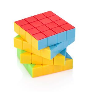 Cubo de Rubik Jiyangwa 4x4 de 6 cm, Plástico ABS, Rotación Suave, Juguete para Niños - Product Image 1