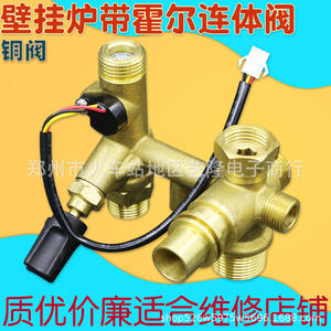 Ensemble de vanne d'admission d'eau en laiton 420mm 625mm avec plaque Hall pour pièces de chaudière murale à gaz - Product Image 2