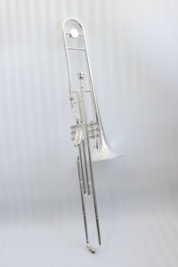 Trombones Focustyle Tone en sib <span class=keywords><strong>ou</strong></span> C Corps en laiton et <span class=keywords><strong>trombone</strong></span> plaqué argent - Product Image 3