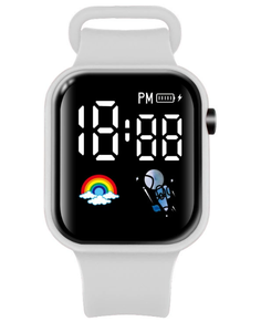Rainbow Neue elektronische LED-Uhr für Studenten Mode Einfache digitale Sport uhr für Kinder uhren - Product Image 4