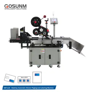 Small pouch label machine with automatic feeder Envelope automatic label machine