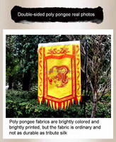 Drapeaux traditionnels chinois pour la danse du lion et du dragon, divers styles de drapeaux principaux disponibles pour la personnalisation