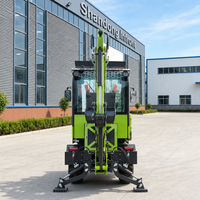 Chargeuse-pelleteuse chinoise rétroexcavatrice à roues avec chargeur frontal, directement du fabricant