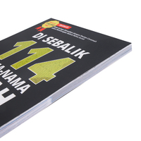 Services d'impression de livres à couverture souple sur mesure en gros, prix d'usine, avec impression offset sur papier de qualité et plastification - Reliure parfaite