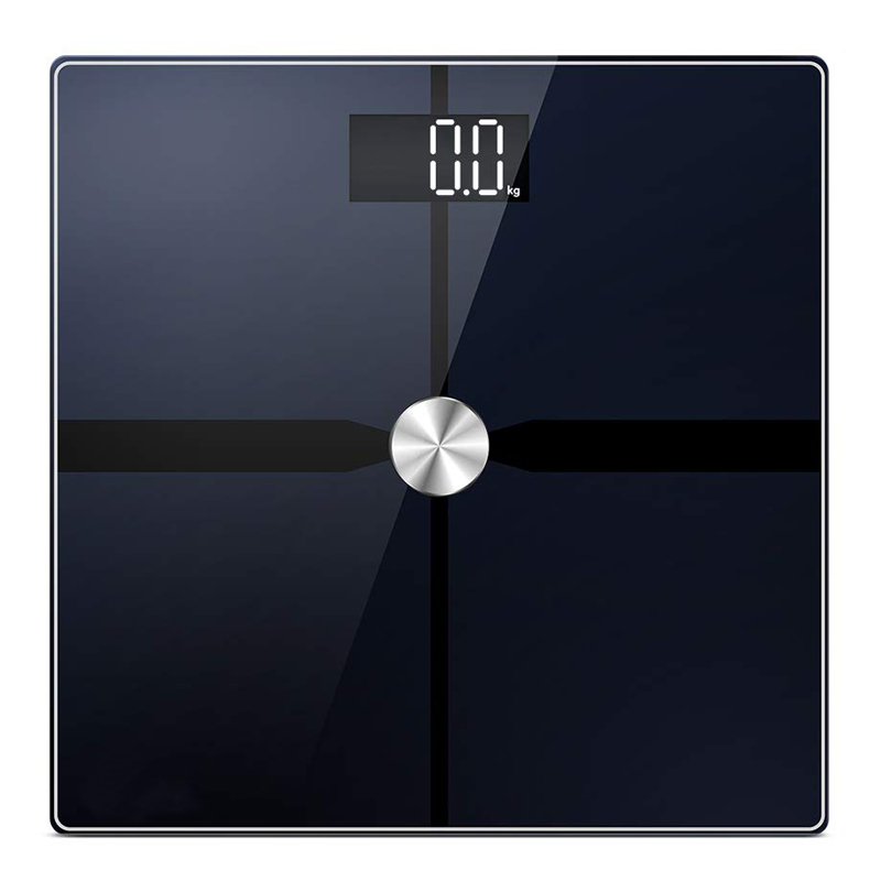 Цифровые весы со светодиодной подсветкой, 180 кг, Bluetooth