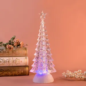 LED เปลี่ยนสีโต๊ะยืนต้นไม้ตกแต่งคริสต์มาส