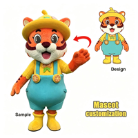Costume de mascotte d'abeille de dessin animé sur mesure pour adulte, taille réelle, tenue en peluche pour spectacle d'entreprise et accessoires d'événement
