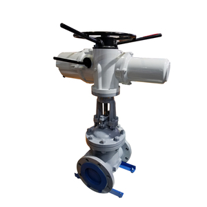 วาล์วประตูแบบหน้าแปลนควบคุมด้วยมอเตอร์ Z941H-16C Z941H-25C Z941H-40C DN150 - Product Image 4