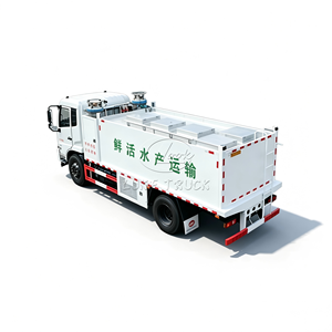 Camion de transport de poissons vivants 10T |   Taux de survie élevé |   Système d'oxygénation et de refroidissement en stock en Corée - Product Image 4