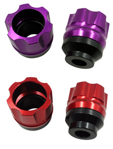 Amortiguador de aleación de aluminio, Copa anticolisión, copa de horquilla delantera, protección de rueda de 13mm, almohadillas de choque para motocicleta, deslizadores de marco para motocicleta, Moto - Product Image 6