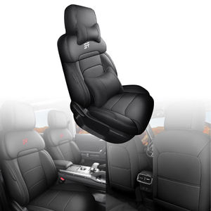 Kit di sedili Custom coprisedile <span class=keywords><strong>auto</strong></span> Set completo <span class=keywords><strong>coprisedili</strong></span> sportivi in pelle anteriore e posteriore cuscino <span class=keywords><strong>per</strong></span> 2023 2024 Jetour Traveler T2 - Product Image 1