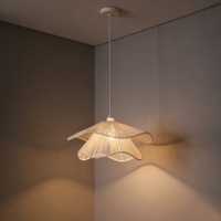 Suspension moderne en corde tressée blanche pour salle à manger, luminaire suspendu pour îlot de cuisine