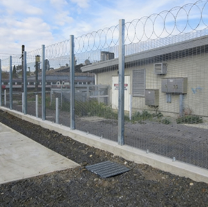 Уличные ворота для забора из ДПК с ПВХ-покрытием, для обеспечения безопасности дома, легко собираемые, экологичные, водонепроницаемые, белые, в европейском садовом стиле - Product Image 3