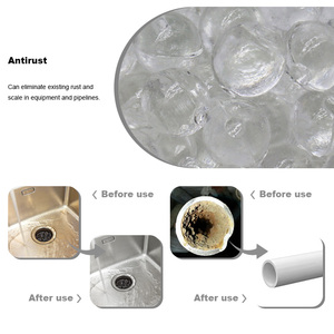 Nsf cấp thực phẩm lọc <span class=keywords><strong>polyphosphate</strong></span> tinh thể hình cầu <span class=keywords><strong>antiscalant</strong></span> bóng sử dụng trong nồi hơi nước nóng - Product Image 4