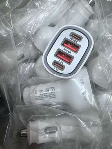 90W Car Charger Fast Charging Mobile Phone USB-C Quick Car Charger 4 Ports Car Lighter Adapter - Product Image 6