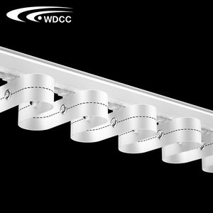 Ruban de rideau à ondulation utilisé pour les plis gracieux des rideaux en acier inoxydable 304 - Product Image 1