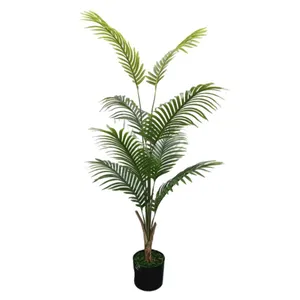 Nouveaux produits en plein air palmier artificiel arbres hawaïens à vendre plante de haute qualité vert décoration de la maison couleur naturelle