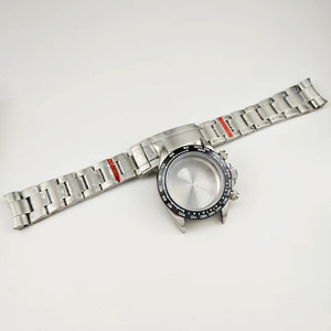 <span class=keywords><strong>Caja</strong></span> de <span class=keywords><strong>Reloj</strong></span> de 40mm para Cronógrafo Vk63 Accesorios para <span class=keywords><strong>Reloj</strong></span> <span class=keywords><strong>Caja</strong></span> de Acero Inoxidable Cristal de Zafiro Impermeable para <span class=keywords><strong>Movimiento</strong></span> VK63 - Product Image 4