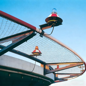 Hot bán ferrule Loại dây Thép không gỉ <span class=keywords><strong>net</strong></span>-tùy chỉnh 316 cấp cáp linh hoạt lưới cho lan can & lan can - Product Image 5