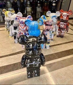 Art personnalisé en ABS, figurine Bearbrick 1000% 70cm grandeur nature, <span class=keywords><strong>jouet</strong></span> modèle pour la décoration de la maison - Product Image 3