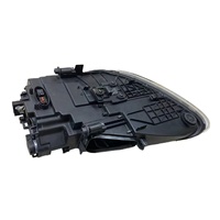 Feux avant au xénon 958 Porsche Cayenne, système d'éclairage du pare-chocs avant avec éclairage d'assistance au virage, version noire pour 2011-2014