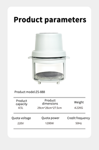 หม้อทอดไร้น้ำมันระบบไฟฟ้าดิจิตอลหม้อทอดไร้น้ำมัน - Product Image 6