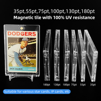Porte-cartes One Touch avec protection UV 35-180 PT, porte-cartes magnétique One Touch pour cartes de sport et de collection