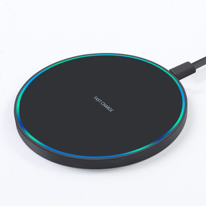 Cargadores Inalámbricos para Teléfonos Móviles Inteligentes, Portátiles, de Escritorio, 15W, Redondos, con Logotipo Personalizado, Cargador Inalámbrico Universal para Teléfonos Celulares - Product Image 2