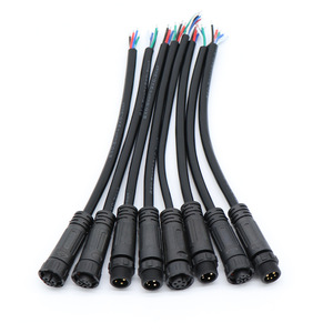 Guo Jinqiang M12 Connector 28 Core 60V 5A Waterproof Male Outdoor <b>LED</b> <b>Lighting</b> <b>Wire</b> - Product Image 3