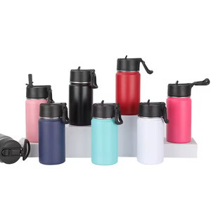 Botella de Agua Deportiva Moderna de Acero Inoxidable de Doble Pared y Aislamiento al Vacío de 12 oz, a Prueba de Fugas, Libre de BPA, con Recubrimiento en Polvo - Product Image 2