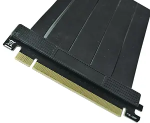 PCIE 4.0 16x 고속 변환 케이블 90 도 커넥터 RTX3090 RTX3080 RTX3070 RTX3060Ti RX6900XT 및 RX6 와 호환 가능