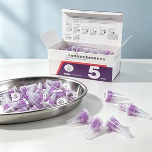 Agujas para Inyección Veterinaria 32G 4mm para Perros y Gatos, Estériles, Desechables, de Pared Delgada, para Insulina, para Clínica Veterinaria - Product Image 2