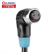 LM-12 série électrique IP68 étanche conductivité efficacement affaire électrique étanche 2 3 4 5 8 12 broches connecteur
