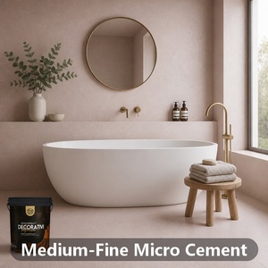 <span class=keywords><strong>Microcemento</strong></span> VALIDEA <span class=keywords><strong>de</strong></span> Grano Medio-Fino, Impermeable, Acabado Mate, a Base <span class=keywords><strong>de</strong></span> Agua, Ecológico, para Interiores y Exteriores, Paredes y Pisos, OEM - Product Image 6