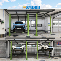 Oferta Especial: Elevador Automático Western Lift de 5 Toneladas, Tipo Pórtico y Elevador de Coches de Dos Postes de 5 Toneladas, con Suelo Libre, Manual, Liberación Unilateral