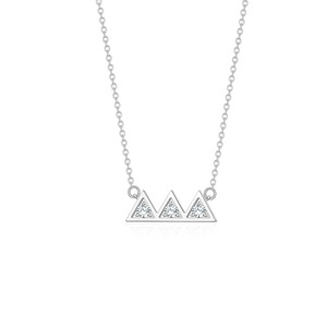 Mwsc — collier de mariage créatif avec pendentif infini, chaîne en argent et Zircon pour femme, Design Original - Product Image 6