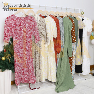 Preloved Ropa usada Vestidos de seda Ropa de moda elegante para mujer a granel Vestido de segunda mano <span class=keywords><strong>Lobito</strong></span> - Product Image 3