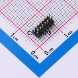 ZX-PZ1.27-2-7PWZ Pin Header SMD,P=1.27mm Connector ( Pin Structure: 2x7P )( Pitch: 1.27mm )( Row Spacing: 1.27mm ) - Product Image 1