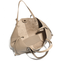 Fabricant de sacs en cuir véritable pour femmes OEM/ODM, sacs à main rétro de haute qualité, sacs fourre-tout de grande capacité pour femmes