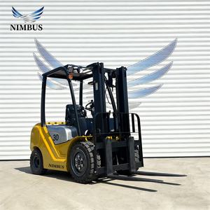 Chariot élévateur diesel NIMBUS à longue durée de vie, faible taux de défaillance, 3 tonnes, homologué CE, faible bruit, faibles émissions - Product Image 3