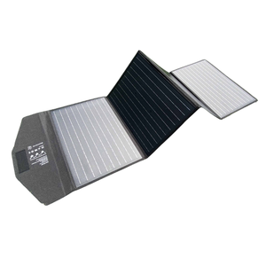 Oferta Especial: Panel Solar Fotovoltaico Portátil Plegable de 200W, Color Negro, con 21% de Eficiencia, para Camping y Actividades al Aire Libre - Product Image 4
