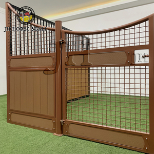 预制耐用马设备箱钢结构马档前面板门谷仓马场 - Product Image 5