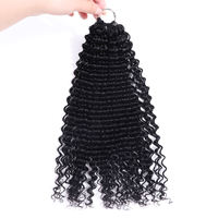 Extensions de cheveux à la kératine Tianci Hair Virgin Cuticle Feathers pour tresses au crochet