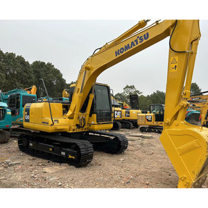 Excavadora hidráulica usada Komatsu PC130-7 de 12.6 toneladas, excavadora de segunda mano de Japón para movimiento de tierras, construcción de carreteras y demolición. - Product Image 3