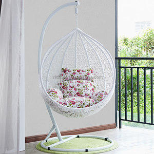 Chaise suspendue d'extérieur en rotin pour bébé, double siège, fauteuil œuf pas cher avec support – Vente chaude - Product Image 6